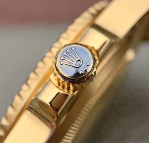 Replica Rolex Submariner 116613 LN Diamonds Markers YG Dial SS/YG Bracelet Eat2836 - Image 10