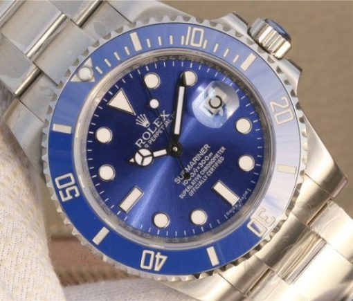 Replica Rolex Submariner 116619 LB Blue Ceramic V7 Noob Best Edition A2836 - Image 3