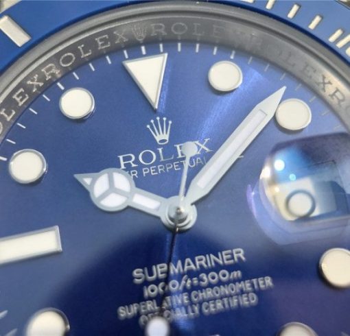 Replica Rolex Submariner 116619 LB Blue Ceramic V7 Noob Best Edition A2836 - Image 4