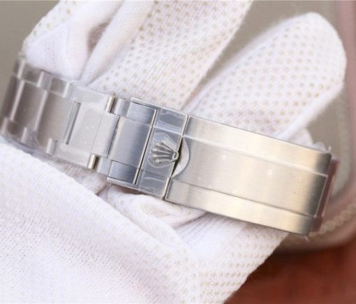 Replica Rolex Submariner 116610 LV Green Ceramic VRF SS Bracelet A2836 - Image 8