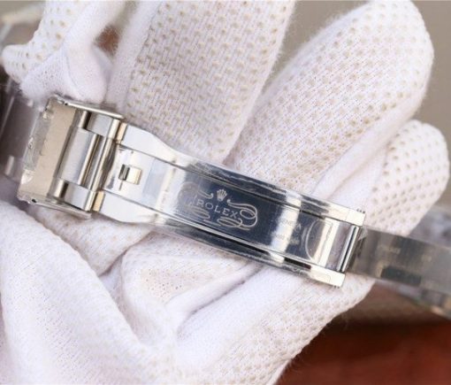 Replica Rolex Submariner 116610 LV Green Ceramic VRF SS Bracelet A2836 - Image 9