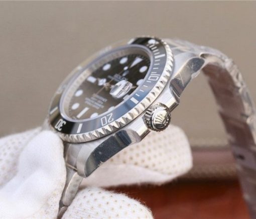 Replica Rolex Submariner 116610 LN Black Ceramic VRF SS Bracelet A2836 - Image 5