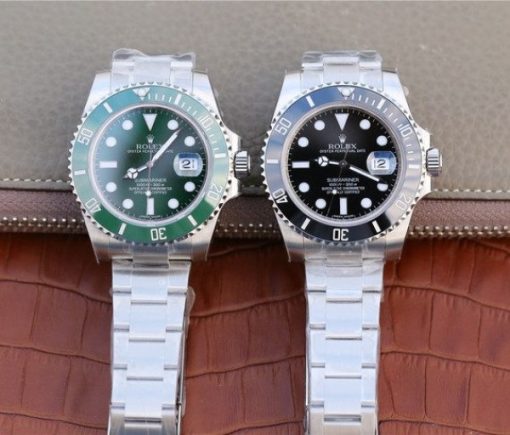 Replica Rolex Submariner 116610 LN Black Ceramic VRF SS Bracelet A2836 - Image 11