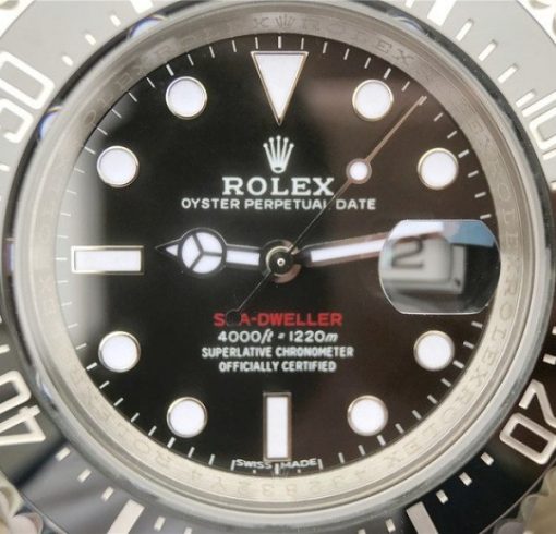 Replica Rolex Sea-Dweller 2017 Baselworld 126600 ARF 904L Bracelet A2824 - Image 6