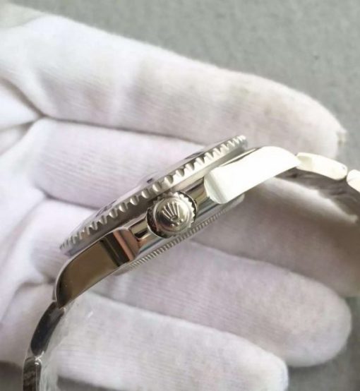 Replica Rolex Submariner Lady SS Pink Bezel Pink Dial SS Bracelet A2836 - Image 5