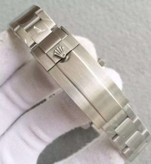 Replica Rolex Submariner Lady SS Pink Bezel Pink Dial SS Bracelet A2836 - Image 7