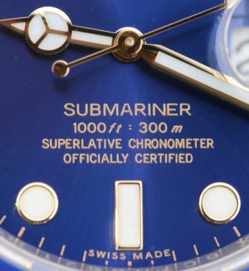 Replica Rolex Submariner 116613 LB Noob YG Wrapped Blue Dial SS/YG Bracelet A3135 - Image 4