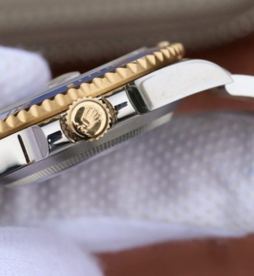 Replica Rolex Submariner 116613 LB Noob YG Wrapped Blue Dial SS/YG Bracelet A3135 - Image 5