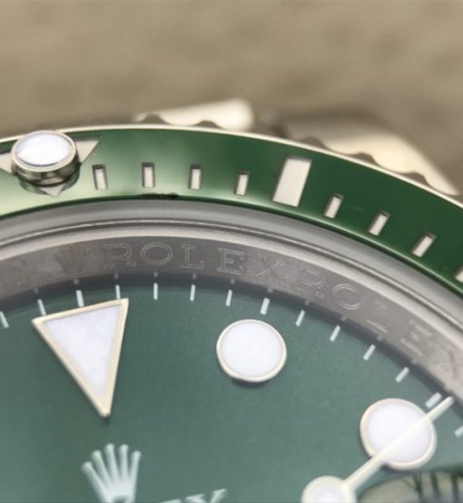 Replica Rolex Submariner 116610 LV Green Ceramic V7 Noob A3135 - Image 5