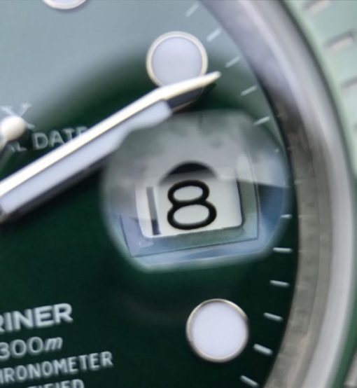 Replica Rolex Submariner 116610 LV Green Ceramic V7 Noob A3135 - Image 8