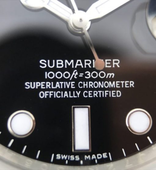 Replica Rolex Submariner 116610 LN Black Ceramic V7 Noob A3135 - Image 9