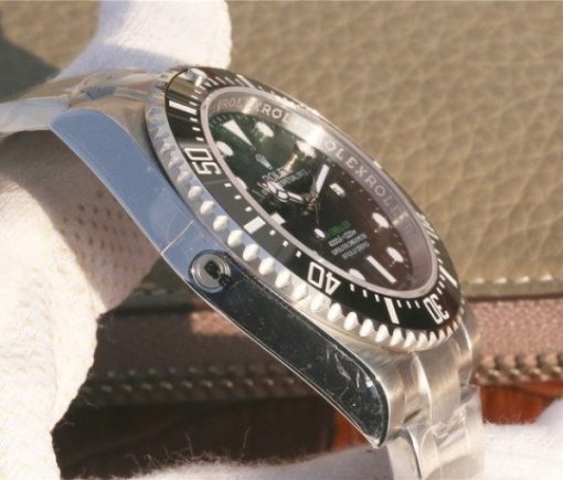 Replica Rolex Sea-Dweller DEEPSEA 116660 D-Green Noob A2836 - Image 7