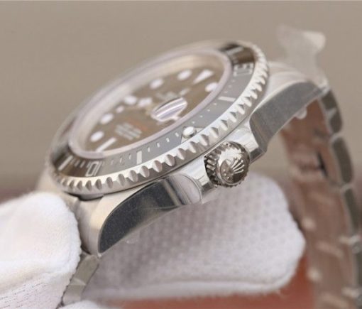Replica Rolex Sea-Dweller DEEPSEA 116660 Black Ceramic Noob A2836 - Image 8