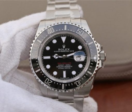 Replica Rolex Sea-Dweller DEEPSEA 116660 Black Ceramic Noob A2836