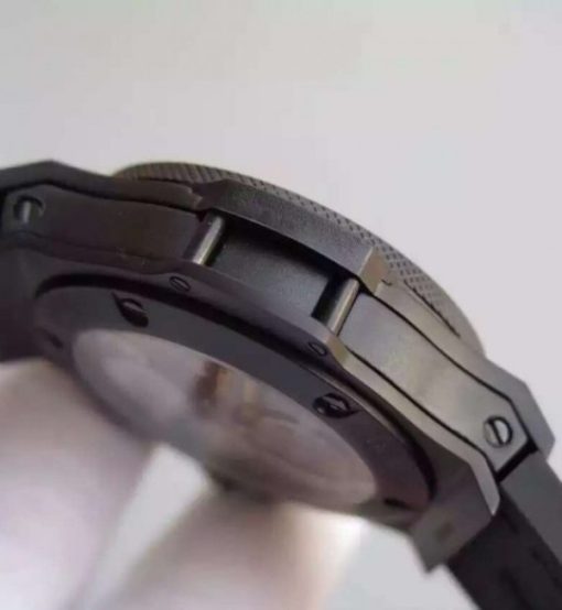Replica Hublot Big Bang 44mm Vendome Real Tourbillon Black Black Gummy - Image 4