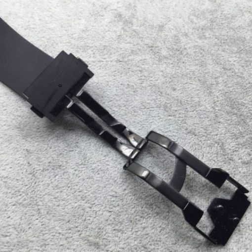 Replica Hublot Big Bang Tourbillon Ceramic Case Black Dial Rubber Strap - Image 8