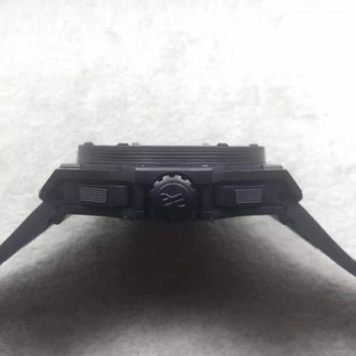 Replica Hublot Big Bang King Power 48mm PVD Black Dial Red Hands Gummy Strap A7750 - Image 5