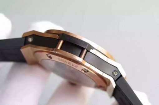 Replica Hublot Big Bang 44mm Vendome Real Tourbillon Rose Gold Black Gummy - Image 6