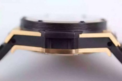Replica Hublot Big Bang 44mm Vendome Real Tourbillon Rose Gold Black Rubber Strap - Image 6