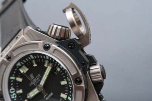 Replica Hublot King Power 48mm OceanoGraphic 4000 Titanium A7750 - Image 4