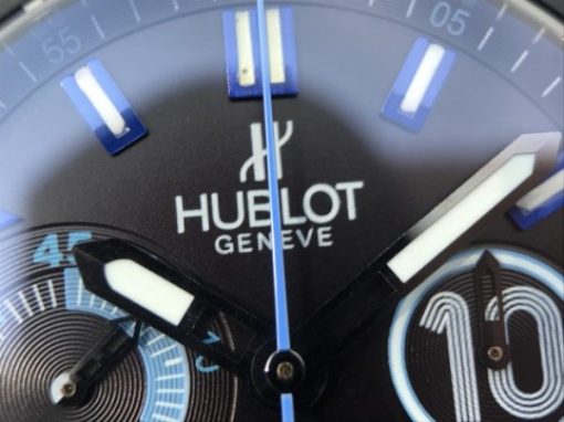 Replica Hublot Big Bang Full Ceramic Maradona Limited Edition Black Gummy Strap A7750 - Image 10