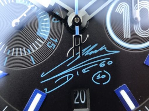 Replica Hublot Big Bang Full Ceramic Maradona Limited Edition Black Gummy Strap A7750 - Image 11