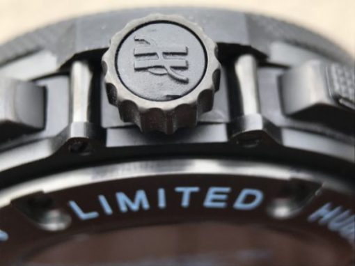 Replica Hublot Big Bang Full Ceramic Maradona Limited Edition Black Gummy Strap A7750 - Image 12