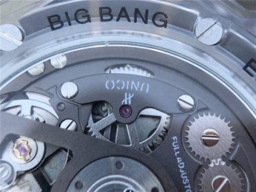 Replica Hublot Big Bang Unico Sapphire Plastic Case Skeleton Dial White Rubber Strap Jap Quartz - Image 14