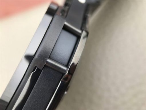 Replica Hublot Big Bang 44mm Full Ceramic Black Dial Black Rubber Strap HUB4100 - Image 12