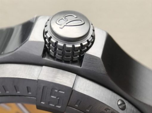 Replica Breitling Avenger II Seawolf PVD GF Yellow Dial Black Nylon Strap A2824 - Image 11