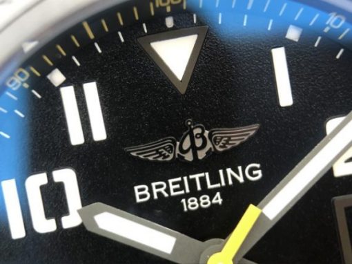 Replica Breitling Avenger II Seawolf PVD GF Black Dial Black Nylon Strap A2824 - Image 9