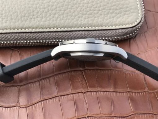 Replica Breitling Avenger GMT PVD GF Black Dial Black Rubber Strap A2836 - Image 5