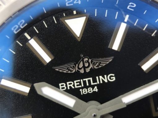 Replica Breitling Avenger GMT PVD GF Black Dial Black Rubber Strap A2836 - Image 10