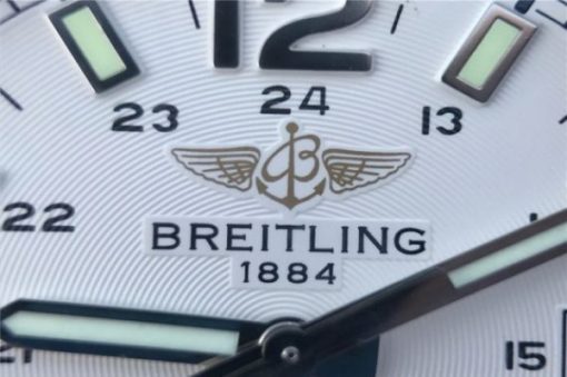 Replica Breitling Colt Automatic 44mm SS GF White Textured Dial SS Bracelet A2824 - Image 4