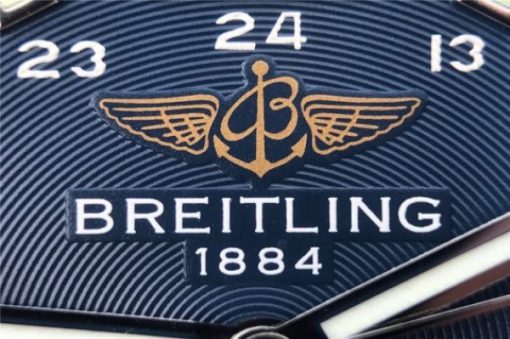 Replica Breitling Colt Automatic 44mm SS GF Blue Textured Dial SS Bracelet A2824 - Image 4
