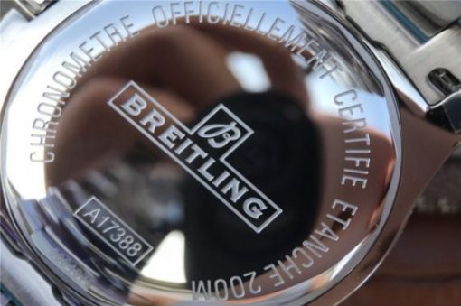 Replica Breitling Colt Automatic 44mm SS GF Black Textured Dial SS Bracelet A2824 - Image 8