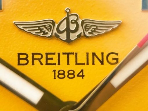 Replica Breitling Avenger II Seawolf SS GF Yellow Dial Black Rubber Strap A2824 - Image 4