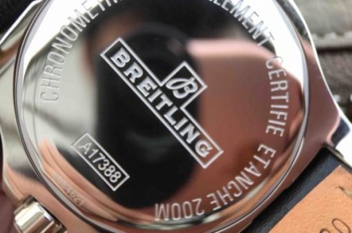 Replica Breitling Colt Automatic 44mm SS GF Blue Textured Dial Blue Leather Strap A2824 - Image 10