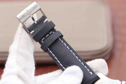 Replica Breitling Colt Automatic 44mm SS GF Blue Textured Dial Blue Leather Strap A2824 - Image 11