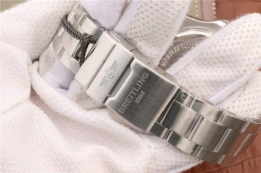 Replica Breitling SuperOcean  II 44mm GF Black Dial SS Bracelet A2824 - Image 10