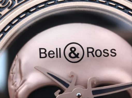 Replica Bell & Ross Bell & Ross BR01 RG Burning Skull Tattoo Watch RG Dial Leather Strap MIYOTA 9015 - Image 11