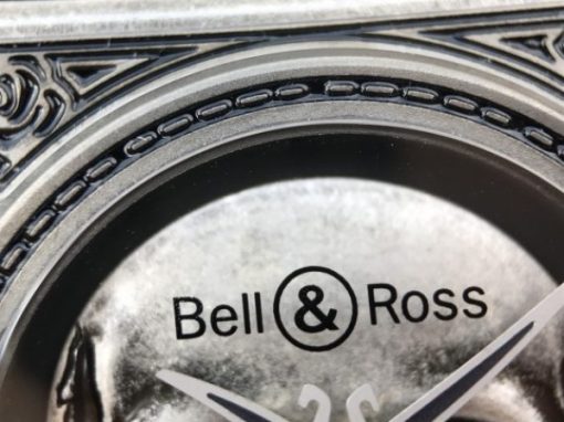 Replica Bell & Ross BR01 Burning Skull Tattoo Watch Antique Dial  Black Leather Strap MIYOTA 9015 - Image 9
