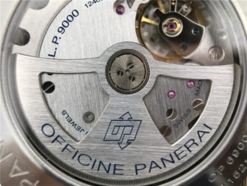 Replica Panerai PAM498 VSF Black Dial Leather Strap P.9000 - Image 12