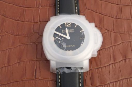 Replica Panerai PAM498 VSF Black Dial Leather Strap P.9000 - Image 17