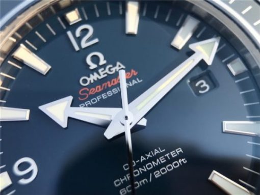 Replica Omega Planet Ocean Professional Blue Liquidmetal Bezel 45mm OMF Rubber Strap A8500 - Image 4