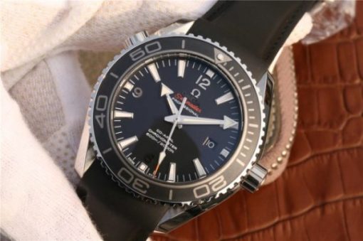 Replica Omega Planet Ocean Professional Ceramic Bezel 45mm OMF Rubber Strap A8500 - Image 2
