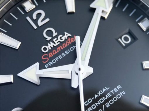 Replica Omega Planet Ocean Professional Ceramic Bezel 45mm OMF Rubber Strap A8500 - Image 4