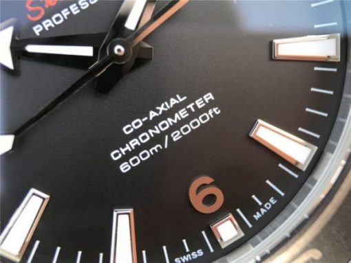 Replica Omega Planet Ocean Professional Ceramic Bezel 45mm OMF Rubber Strap A8500 - Image 5