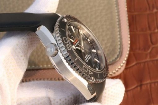 Replica Omega Planet Ocean Professional Ceramic Bezel 45mm OMF Rubber Strap A8500 - Image 6