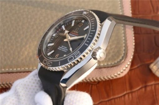 Replica Omega Planet Ocean Professional Ceramic Bezel 45mm OMF Rubber Strap A8500 - Image 7